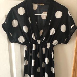 Loona Paris gathered waist tunic/dress size 3(L)
